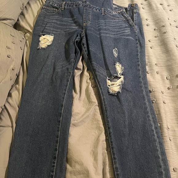 Just Fab Jean overalls - Picture 5 of 7